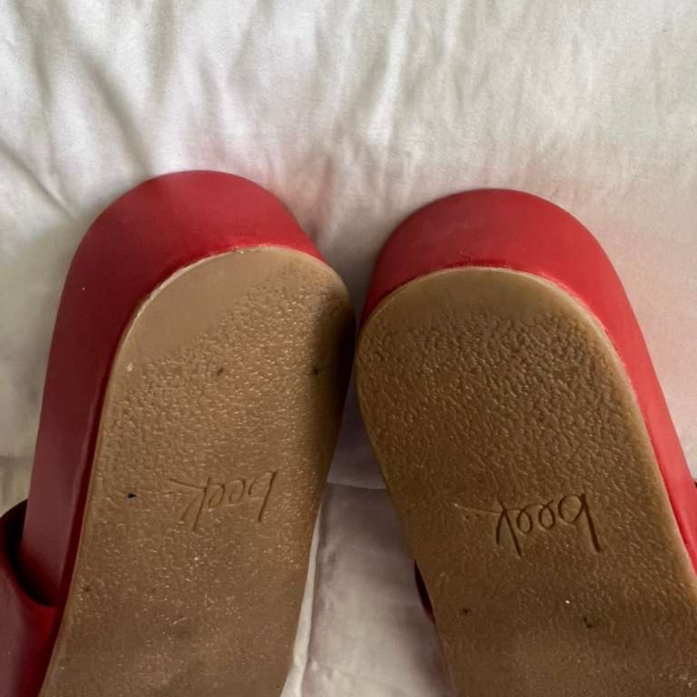 beek Red Slide Sandals - Picture 3 of 9